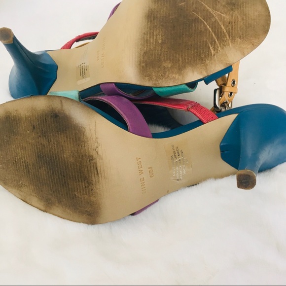 2/$22 🛍️✨ Nine West multi-tone heels - Picture 6 of 6